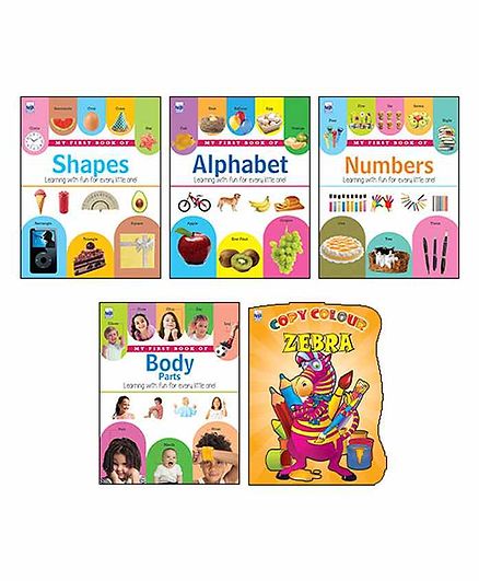 Macaw Early Learning Books Set of 5 - English