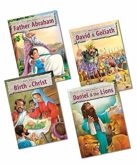 Macaw Bible Stories Combo 1 Pack of 4 Books - English