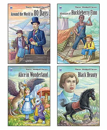 Macaw Abridged Classics Story Books Set of 4 - English