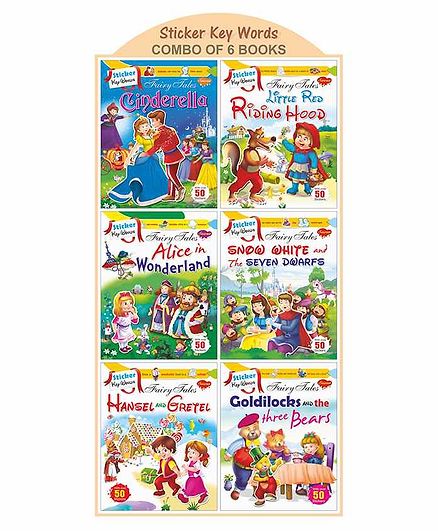 Sawan Sticker Story Book Set of 6 - English