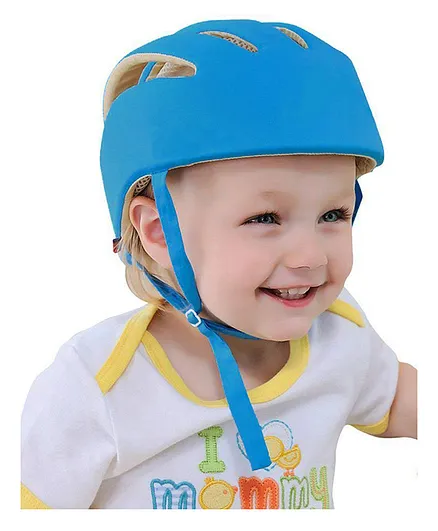 DearJoy Baby Safety Helmet with Corner Guard & Proper Ventilation - Blue