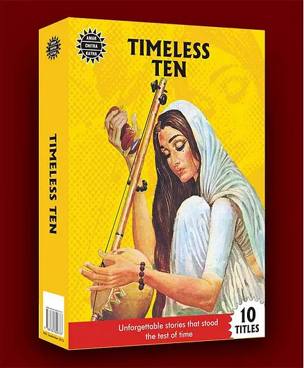 Amar Chitra Katha Timeless Ten Pack of 10 - English