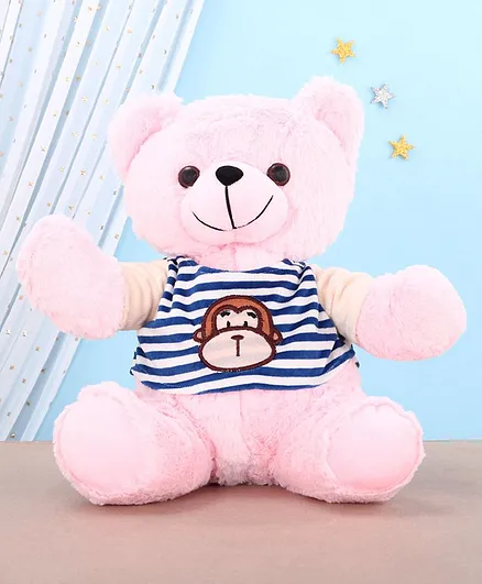 Chun Mun Stuff Bear Soft Toy Pink - Height 30 cm
