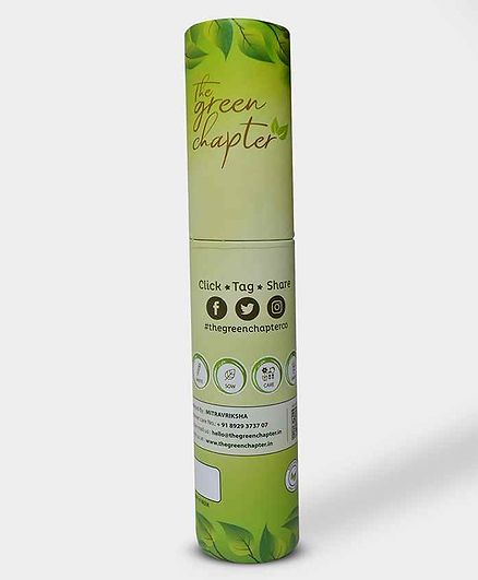The Green Chapter Plantable Seed Pencils Pack of 10 - Green