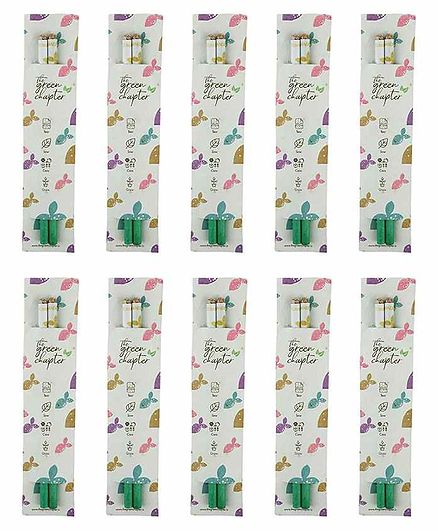The Green Chapter Plantable Seed Pencils Multicolor Pack of 20 - 2 Piece each