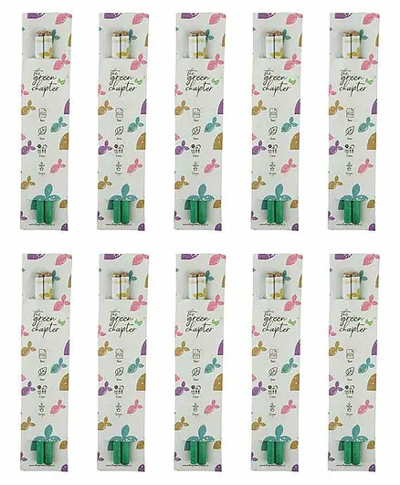 The Green Chapter Plantable Seed Pencils Multicolor Pack of 20 - 2 Piece each