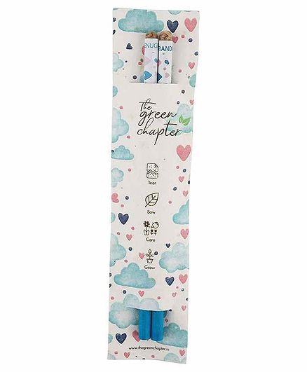 The Green Chapter Plantable Seed Pencils Multicolor Pack of 20 - 2 Piece each