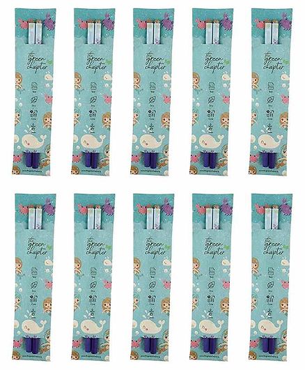 The Green Chapter Plantable Seed Pencils Blue Pack of 20 - 2 Piece each