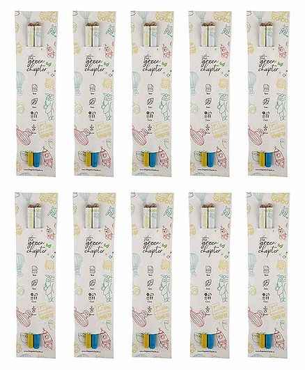 The Green Chapter Plantable Seed Pencils White Pack of 20 - 2 Piece each