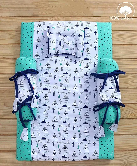 Babyhug Desert Print Baby Gadda Set - Multicolour