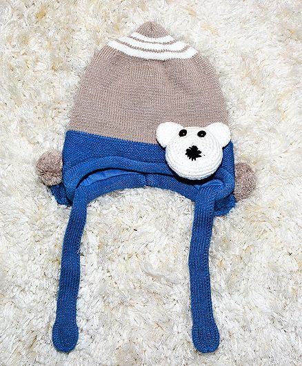 Tipy Tipy Tap Teddy Design Cap - Grey