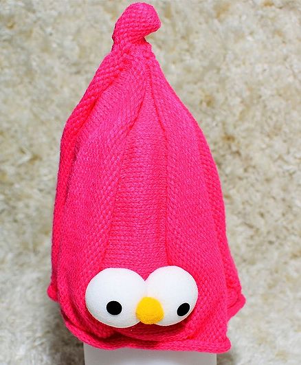 Tipy Tipy Tap Spiral Eyes Applique Cap - Pink