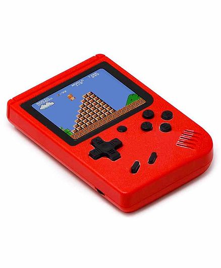 Fiddlerz Handheld Game Console 400 Video Games - Red