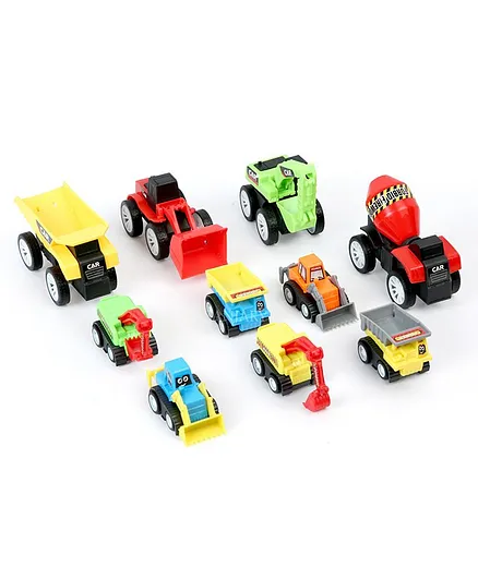 Sanjary Automobile Toy - 10 Pieces