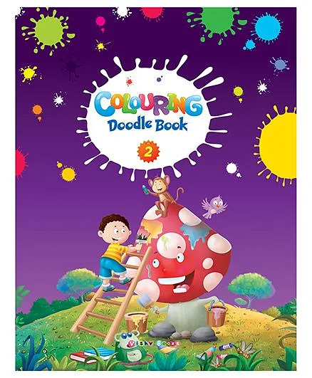 ABC Coloring Doodle Book 2 - English