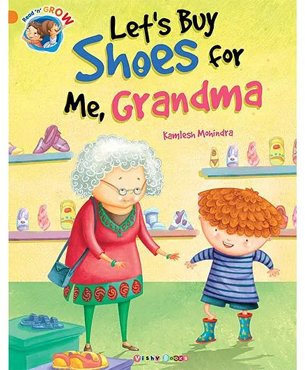 Let's Buy Shoes for Me Grandma Story Book - English