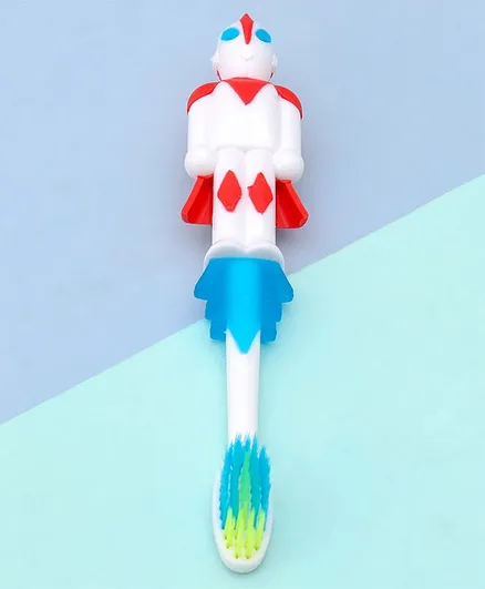 Toothbrush Ultra Soft Bristles Cartoon Shape - Blue