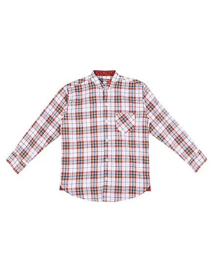 GINI & JONY Full Sleeves Checkered Shirt - Multi Colour
