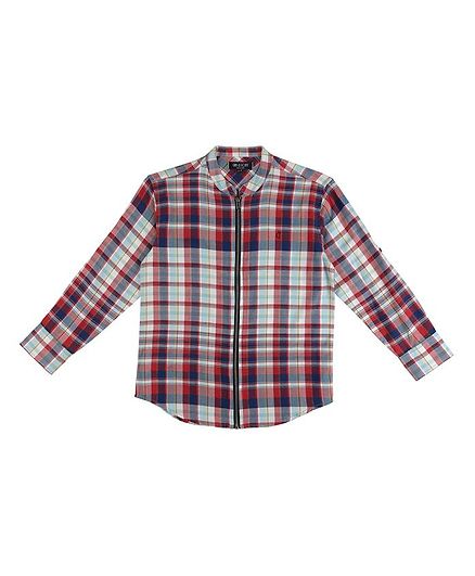 GINI & JONY Full Sleeves Checked Shirt - Multi Color