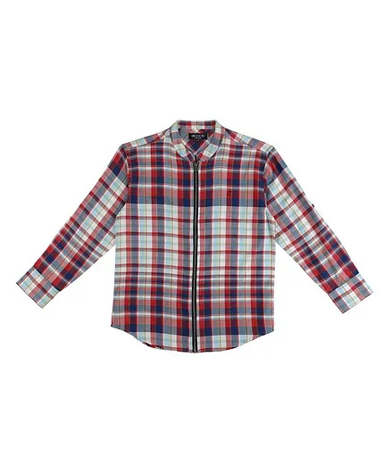 GINI & JONY Full Sleeves Checked Shirt - Multi Color