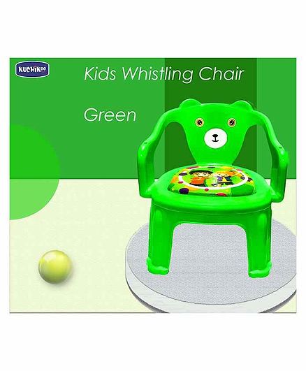 Kuchikoo Kids Chair Bear Design - Green