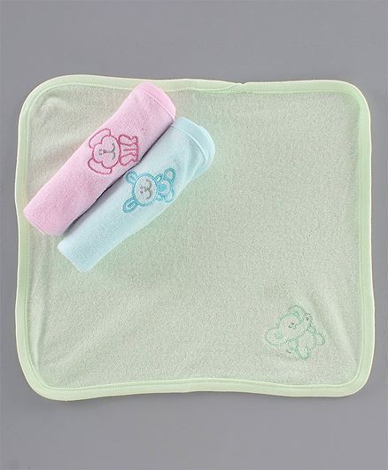 Simply Wash Clothes Puppy Print Multicolor - Pack of 3