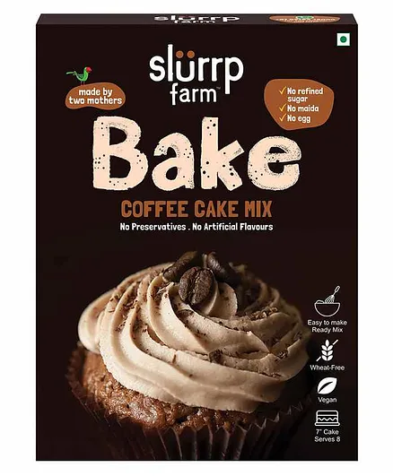 Slurrp Farm Multi Grain Coffee Cake Mix - 200 gm