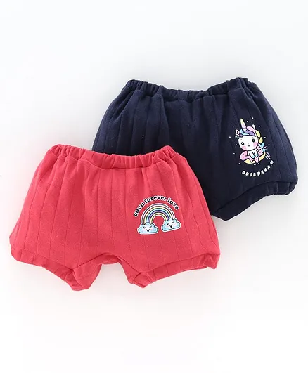 Cucumber Bloomers - Pack of 2 (Colour & Print May Vary)