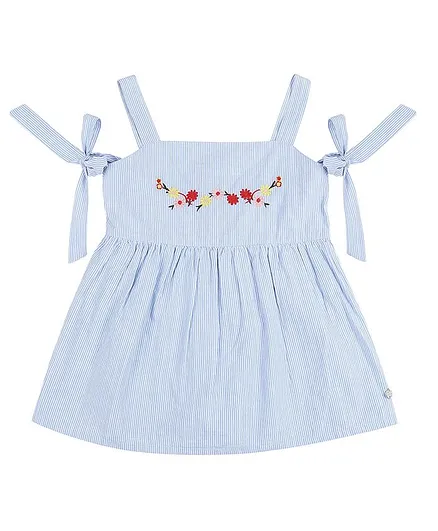 GINI & JONY Striped Sleeveless Top - Blue
