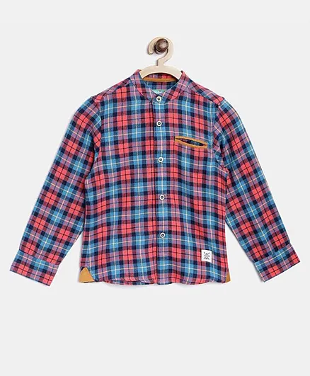 Nauti Nati Full Sleeves Checkered Shirt - Multi Colour