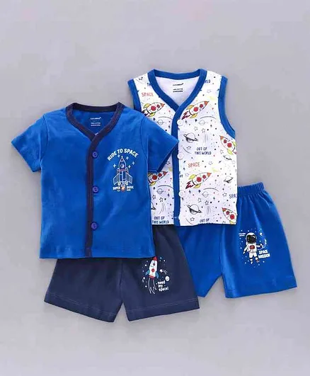 Cucumber Multi Value Pack Set and Suit Vehicle Print - Blue