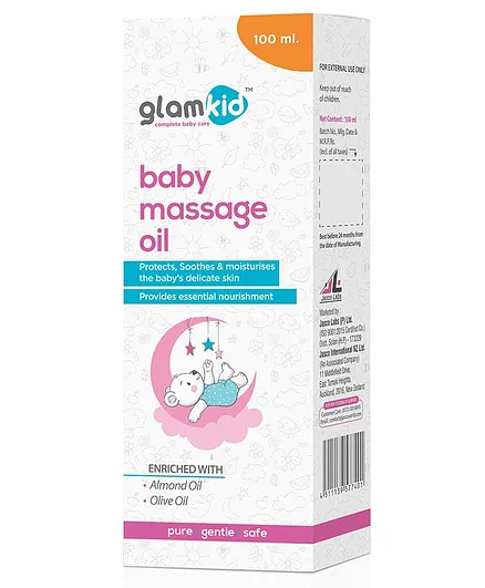 Glam Kid Baby Massage Oil - 100 ml