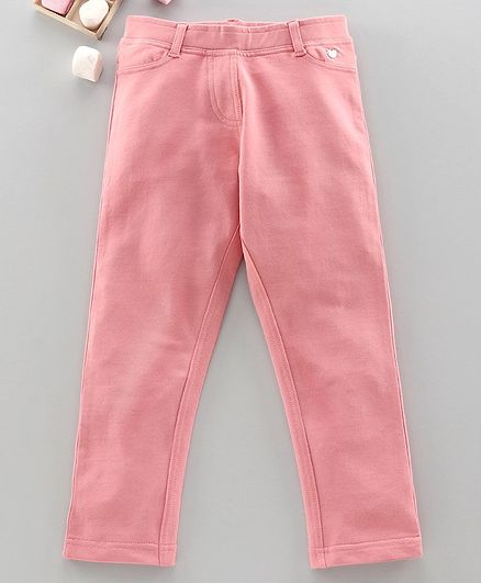 Ed-a-Mamma Full Length Solid Treggings - Pink