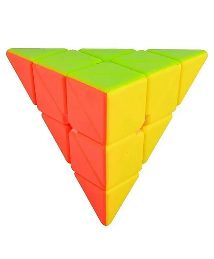 Fiddly's 3 x 3 Pyramid Puzzle Cube - Multicolour