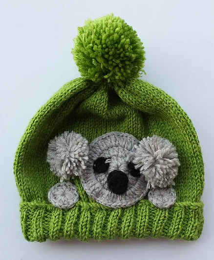 Woonie Handmade Cap - Circumference 43 - Green