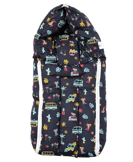 The Mom Store Sleeping Bag Car Print - Blue