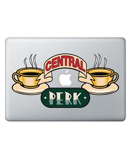 Macmerise Macbook Pro Retina 15@DQ@ F.R.I.E.N.D.S Central Perk Decal - Multicolor