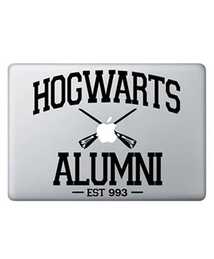 Macmerise Macbook Pro Retina 13@DQ@ Hogwarts Alumni Decal - Multicolor
