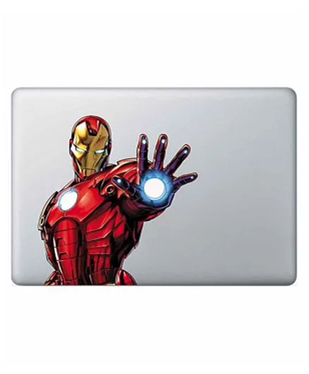 Macmerise Macbook Pro Retina 13@DQ@ Ironman Decal - Red Gold