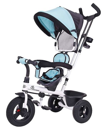 R for Rabbit Tiny Toes Striker Tricycle - Blue Black