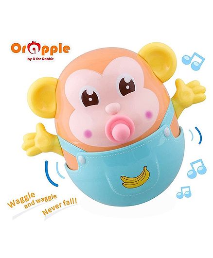 Orapple by R for Rabbit Roly Poly Multipurpose Toy - Blue