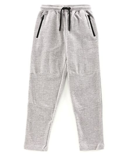 Pine Kids Full Length Biowashed Lounge Pant With Drawstring - Grey