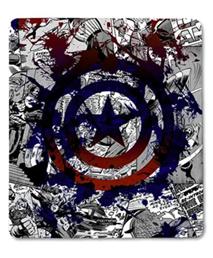 Macmerise Captain America Theme Mouse Pad - Black