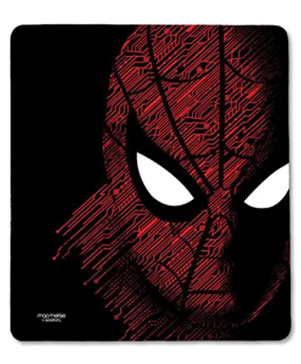 Macmerise Spider Man Theme Mouse Pad - Black Red