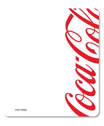 Macmerise Coca Cola Theme Mouse Pad - White