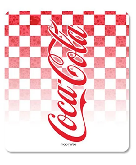 Macmerise Mouse Pad Coco Cola Print - White Red