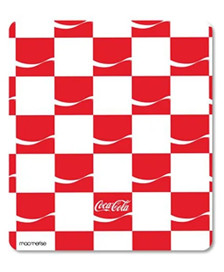 Macmerise Mouse Pad Coco Cola Print - White Red