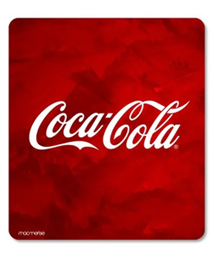 Macmerise Mouse Pad Coco Cola Print - Red