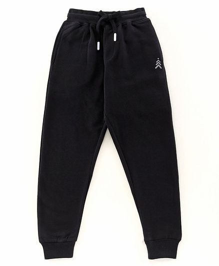 Pine Kids Full Length Biowashed Lounge Pants - Black