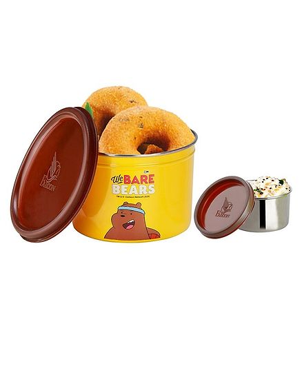 Falcon Dura Snack Container Yellow - 450 ml
